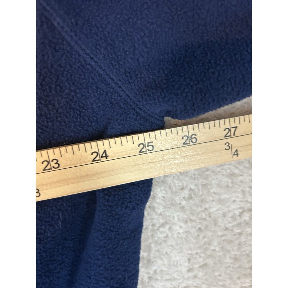 Saddlebred 1/4 Zip Fleece Sweat Shirt Mens Size XL Blue - Picture 6 of 8